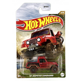 Hot Wheels 1:64 Mud Runners - 1967 Jeepster Commando
