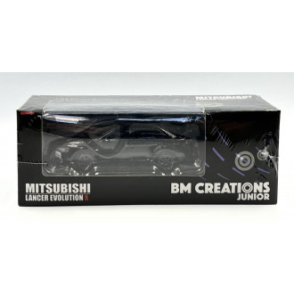 BM Creations 1:64 2007 Mitsubishi Lancer Evo X Black LHD