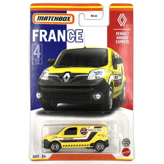 Matchbox 1:64 Best of France - Renault Kangoo Express Yellow