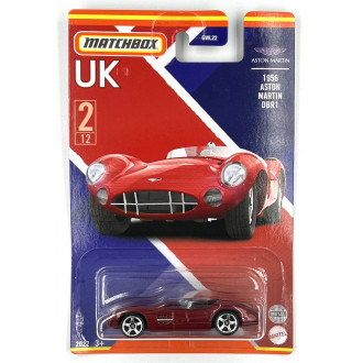 Matchbox 1:64 Best of UK - Aston Martin DBR1 Red