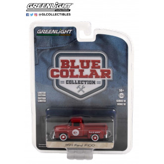 Greenlight 1:64 Blue Collar - 1954 Ford F-100 Indian Motorcycle Service