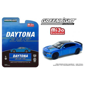 Greenlight 1:64 Mijo Exclusives - 2018 Dodge Charger Daytona 392 Hemi Blue