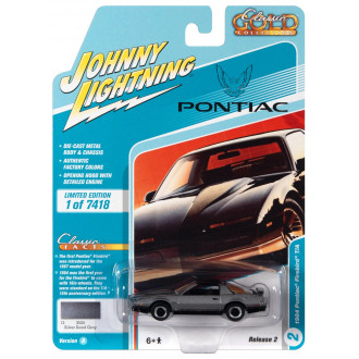 Johnny Lightning 1:64 Classic Gold - 1984 Pontiac Firebird T/A Gray