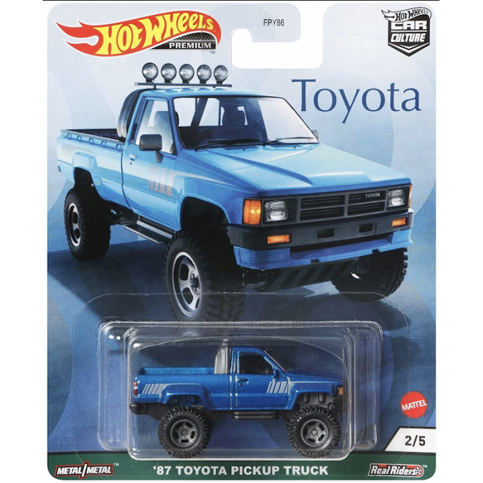 Hot Wheels 1:64 Car Culture - 1987 Toyota Pickup Truck