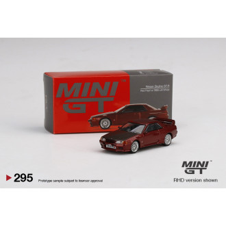 Mini GT 1:64 Nissan Skyline GT-R R32 Red Pearl RHD