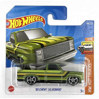 Hot Wheels 1:64 1983 Chevrolet  Silverado Green