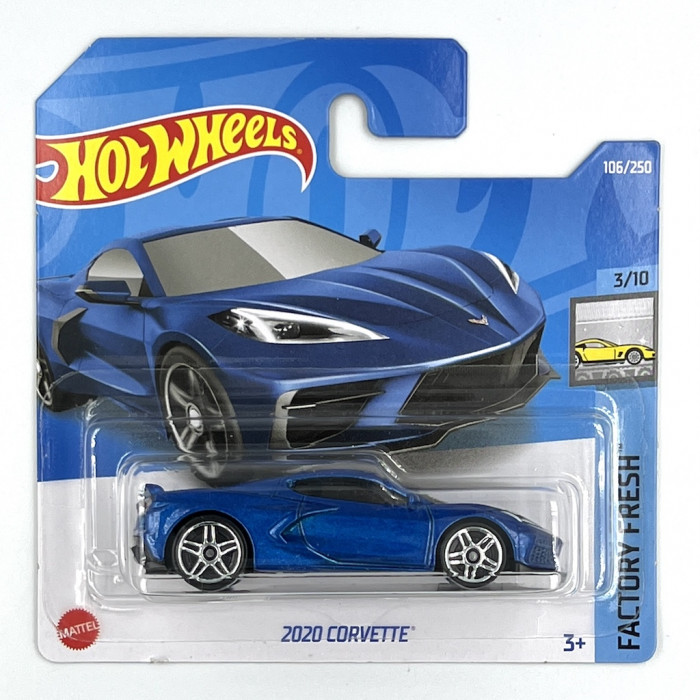 Hot Wheels 1:64 2020 Corvette Blue