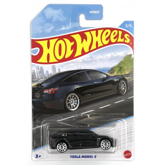 Hot Wheels 1:64 Luxury Sedans - Tesla Model 3
