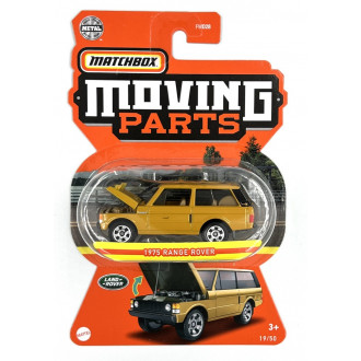 Matchbox 1:64 Moving Parts - 1975 Range Rover Yellow