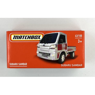 Matchbox 1:64 Power Grab -  Subaru Sambar White
