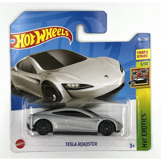 Hot Wheels 1:64 - Tesla Roadster Silver