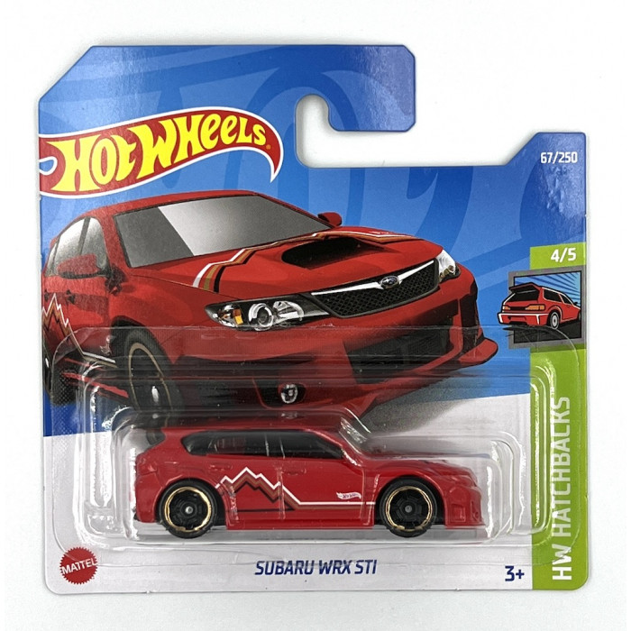 Hot Wheels 1:64 - Subaru WRX STI Red