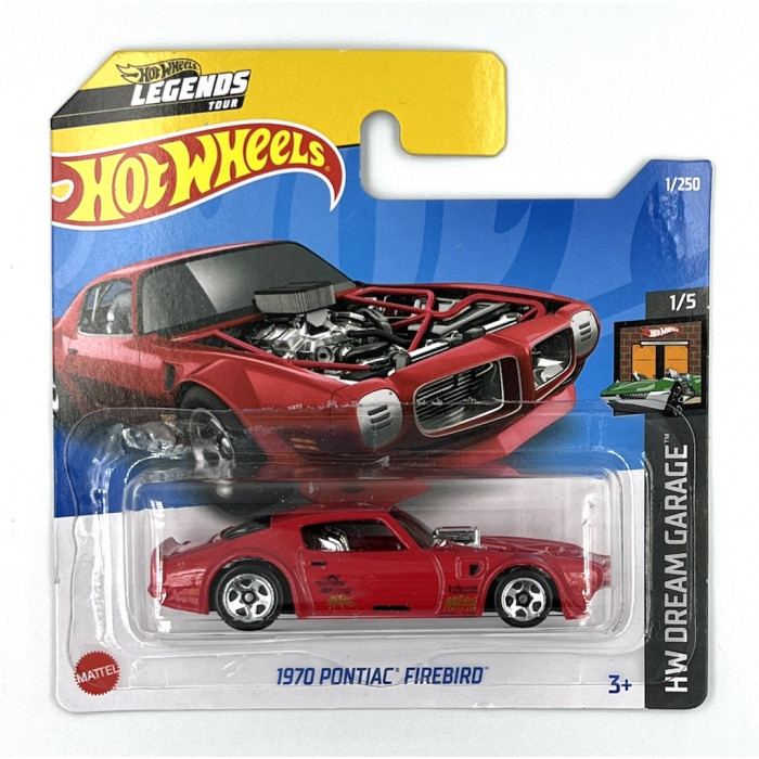 Hot Wheels 1:64 - 1970 Pontiac Firebird Red