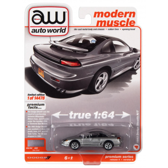 Auto World 1:64 - 1993 Dodge Stealth R/T Dark Silver