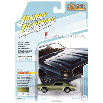 Johnny Lightning 1:64 Classic Gold - 1972 Pontiac Firebird Formula Springfield Green