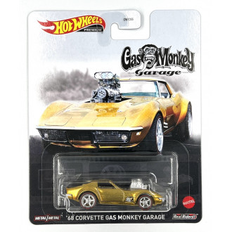 Hot Wheels 1:64 Retro Entertainment - 1968 Chevrolet Corvette Gas Monkey