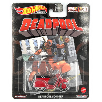 Hot Wheels 1:64 Retro Entertainment - Deadpool Scooter