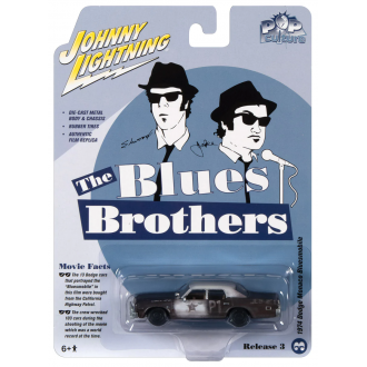 Johnny Lightning 1:64 Pop Culture - Blues Brothers 1974 Dodge Monaco