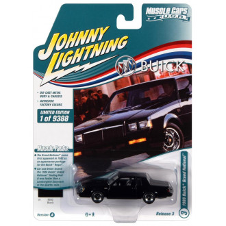 Johnny Lightning 1:64 Muscle Cars U.S.A - 1986 Buick Grand National Gloss Black