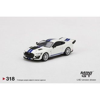 Mini GT 1:64 Ford Mustang Shelby GT500 Dragon Snake Concept White LHD