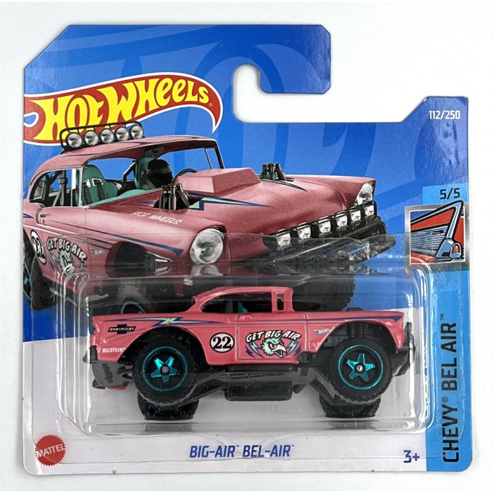 Hot Wheels 1:64 Big-Air Bel-Air Pink