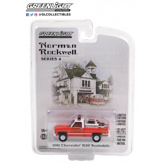 Greenlight 1:64 Norman Rockwell - 1981 Chevrolet K20 Scottsdale