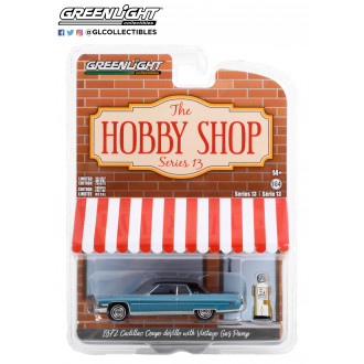 Greenlight 1:64 The Hobby Shop - 1972 Cadillac Coupe deVille