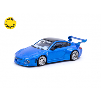 Tarmac 1:64 - Porsche 997 Old & New Blue Metallic