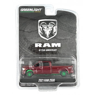 Greenlight 1:64 Anniversary Collection - 2021 Dodge Ram 2500 GREEN MACHINE
