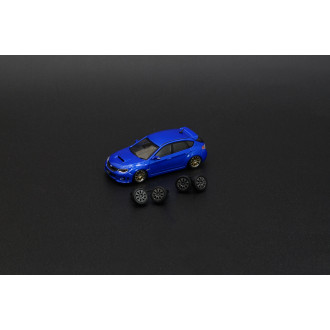BM Creations 1:64 - 2009 Subaru Impreza WRX RHD Blue