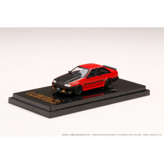 Hobby Japan 1:64 - Toyota Corolla Levin GT Apex Carbon AE86 Red