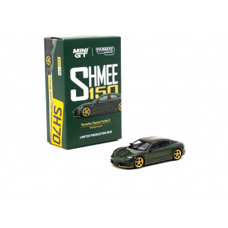 Tarmac 1:64 - Porsche Taycan Turbo S Midnight Green