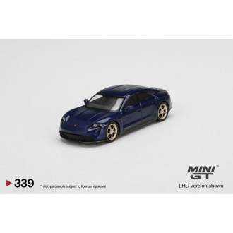 Mini GT 1:64 - Porsche Taycan Turbo S Blue Purple Metallic LHD