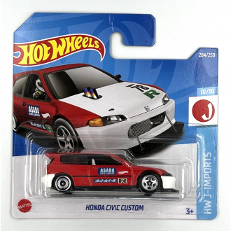 Hot Wheels 1:64 - Honda Civic Custom Red