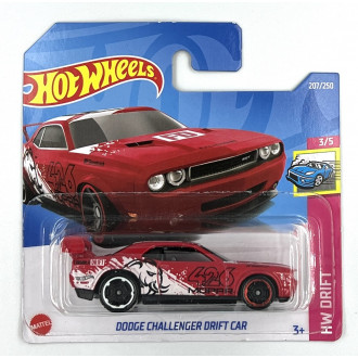 Hot Wheels 1:64 - Dodge Challenger Drift Car Red
