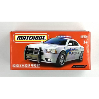 Matchbox 1:64 Power Grab - Dodge Charger Police