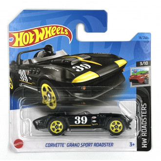 Hot Wheels 1:64 - Corvette Grand Sport Roadster Black