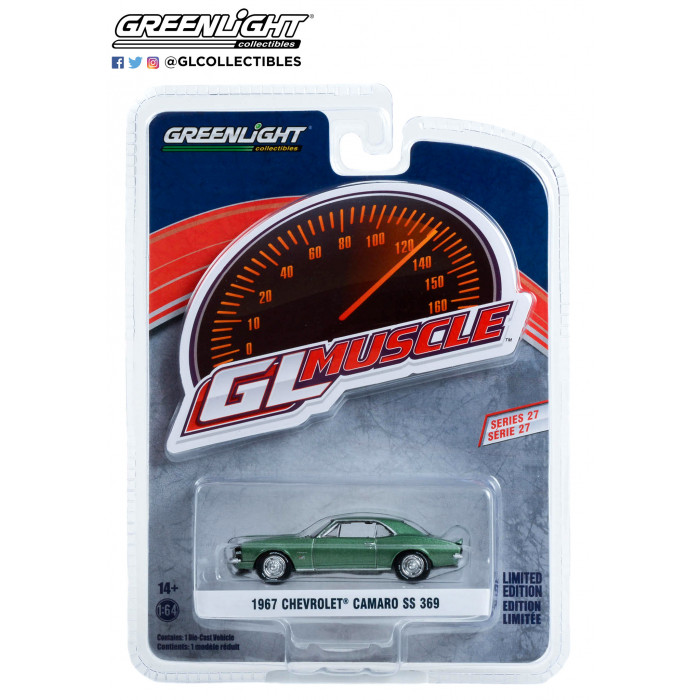 Greenlight 1:64 GL Muscle - 1967 Chevrolet Camaro SS 369
