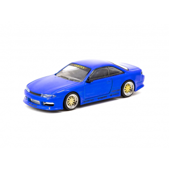 Tarmac 1:64 - Nissan Vertex Silvia S14 Blue Metallic