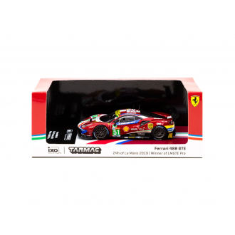 Tarmac 1:64 - 2019 Ferrari 488 GTE 24H Le Mans Winner LMGTE