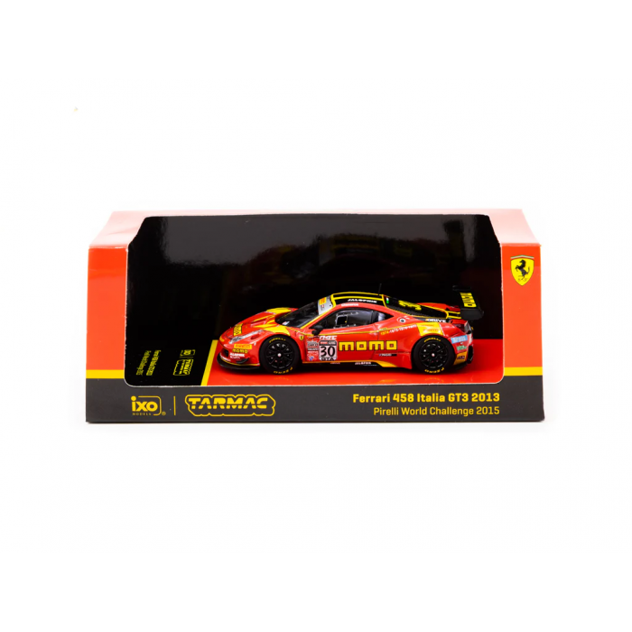 Tarmac 1:64 - Ferrari 458 Italia GT3 Pirelli World Challenge 2015 MOMO