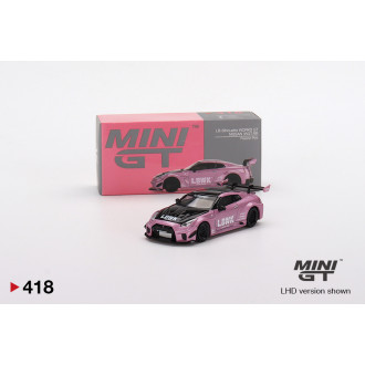 Mini GT 1:64 - Lb Silhouette Works GT Nissan 35GT-RR Ver.2 Passion Pink LHD