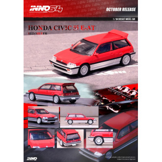 Inno64 1:64 1988 Honda Civic Si E-AT