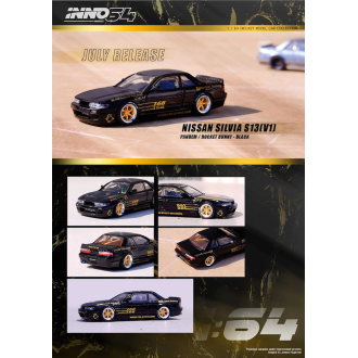 Inno64 1:64 Nissan Silvia S13 Pandem Rocket Bunny V1 Black