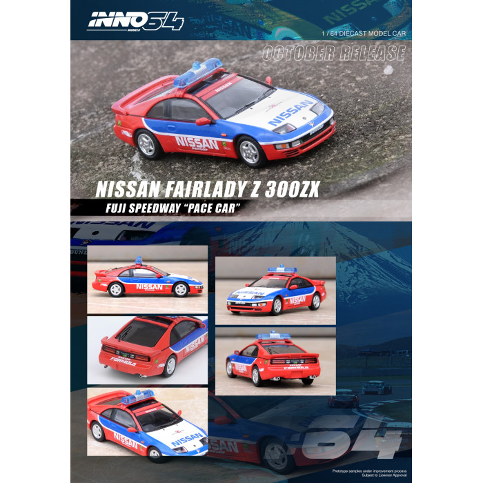 Inno64 1:64 Nissan Fairlady Z 300ZX Fuji Speedway Pace Car