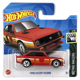 Hot Wheels 1:64 - Ford Escort RS2000 Red