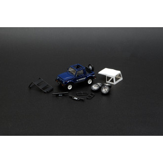 BM Creations 1:64 - Suzuki Jimny SJ413 Blue LHD