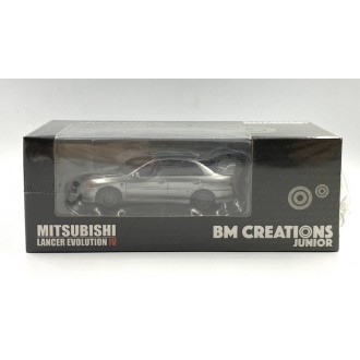 BM Creations 1:64 - 1996 Mitsubishi Lancer EVO IV Silver RHD