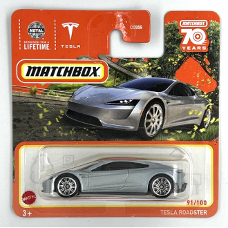 Matchbox 1:64 - Tesla Roadster Silver