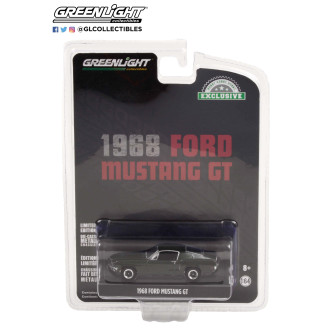 Greenlight 1:64 - Hobby Exclusive - 1968 Ford Mustang GT Fastback